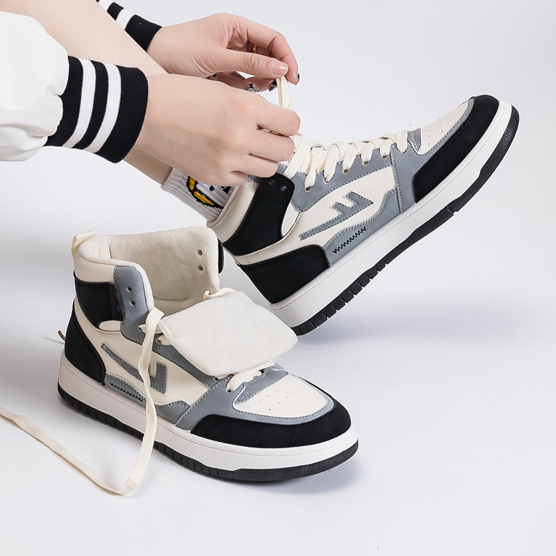 (W) Warrior High-Top 'Beige Grey Black' 圖 7