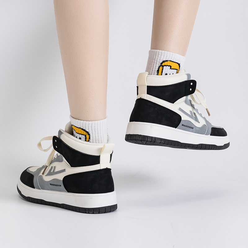 (W) Warrior High-Top 'Beige Grey Black' 圖 10