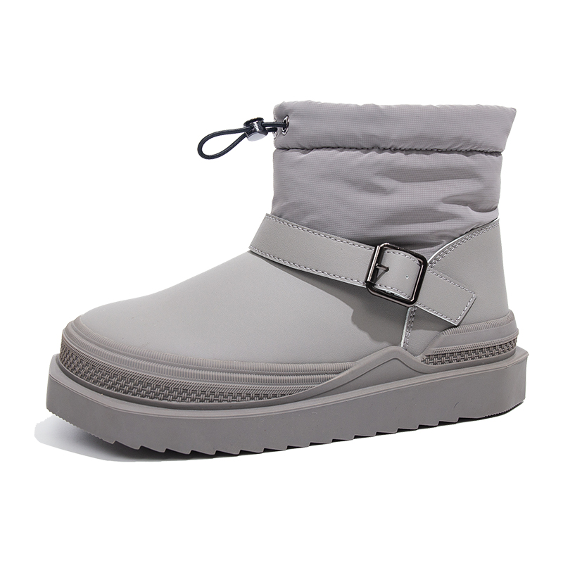 (Women) Warrior High-Top 'Grey Fleece-Lined Snow Boot' WBN(JS)-102703