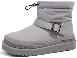 (Women) Warrior High-Top 'Grey Fleece-Lined Snow Boot' WBN(JS)-102703 (Women) Warrior High-Top 'Grey Fleece-Lined Snow Boot' WBN(JS)-102703