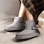 Order (Women) Warrior High-Top 'Grey Fleece-Lined Snow Boot' WBN(JS)-102703