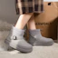 Lookbook (W) Warrior 高帮‘灰色加绒雪地靴’ WBN(JS)-102703