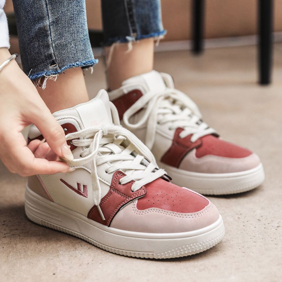 (W) Warrior High-Top 'Strawberry Pink' 圖 5