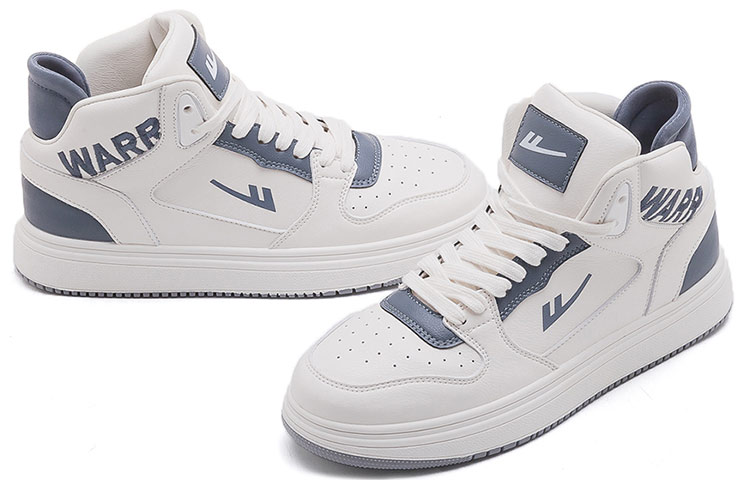 (W) Warrior High-Top Sneaker 'Beige Blue' 圖 3