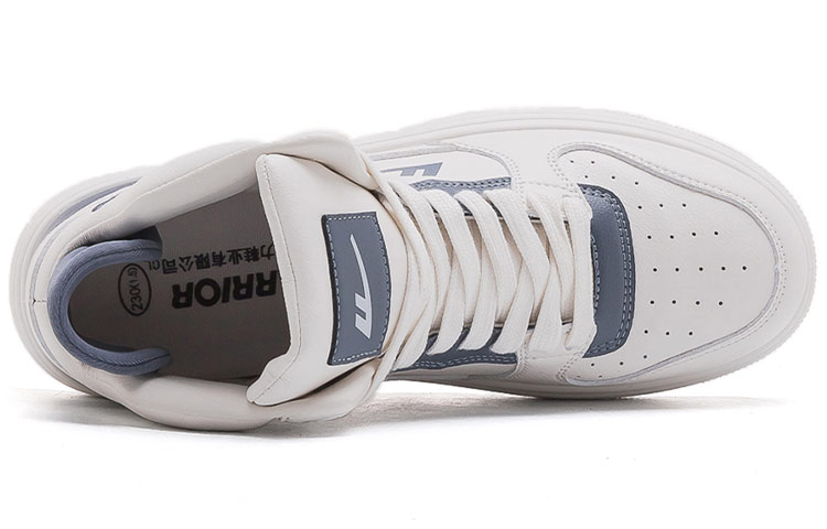 (W) Warrior High-Top Sneaker 'Beige Blue' 圖 5