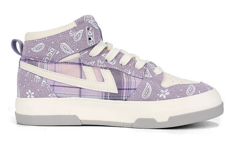 (W) Warrior High-Top Sneaker 'Beige Purple' 圖 2