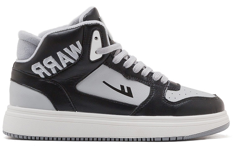 (W) Warrior High-Top Sneakers 'Shadow Grey' 圖 2