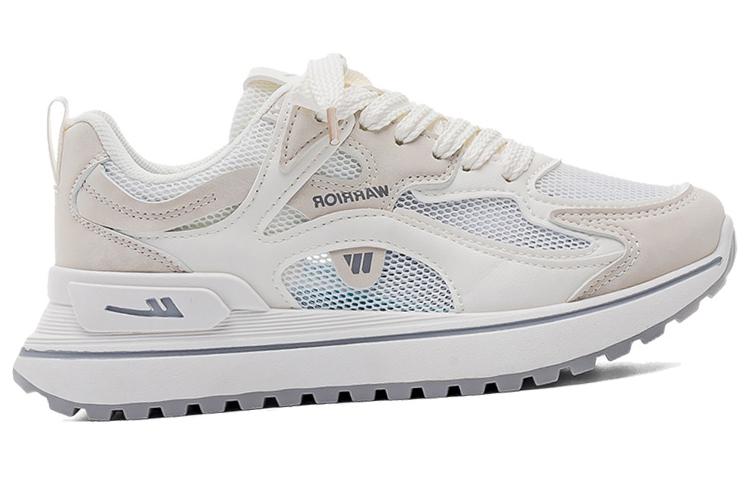 (W) Warrior Lifestyle Casual Sneakers 'White Grey' 圖 2
