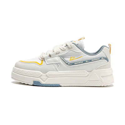 (W) Warrior Low-Top 'Beige Blue Yellow'