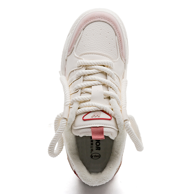 (W) Warrior Low-Top 'Faux Leather Velvet-Lined Warmth' 圖 14