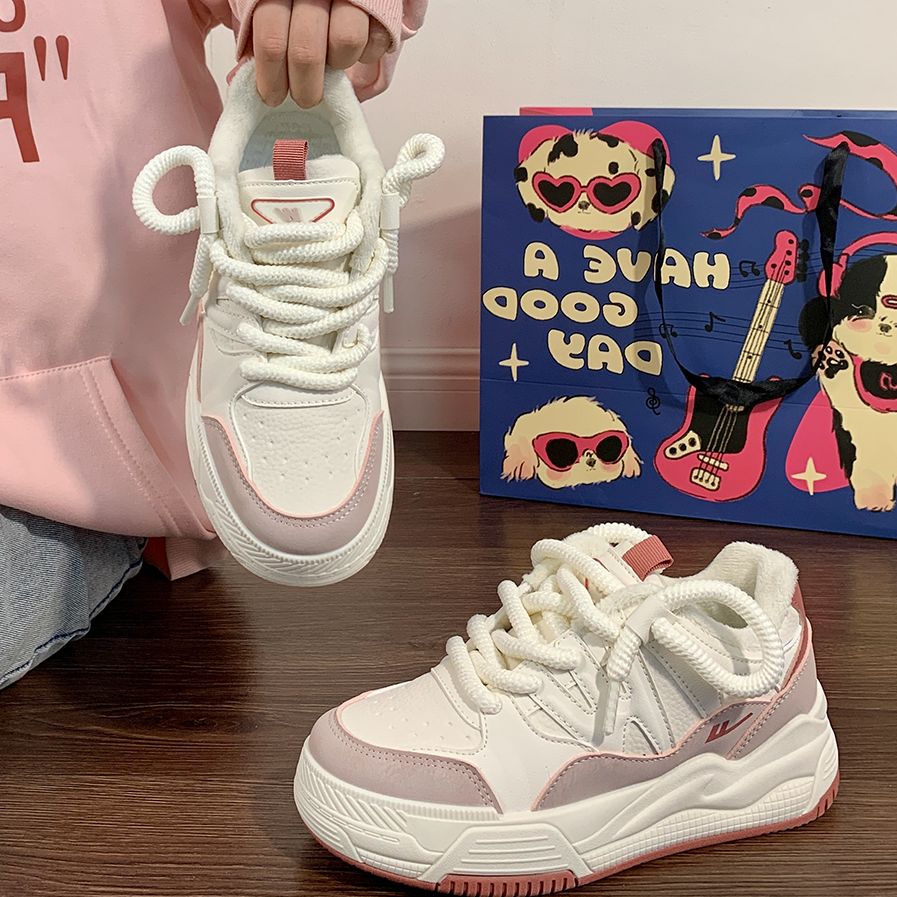 (W) Warrior Low-Top 'Faux Leather Velvet-Lined Warmth' 圖 17