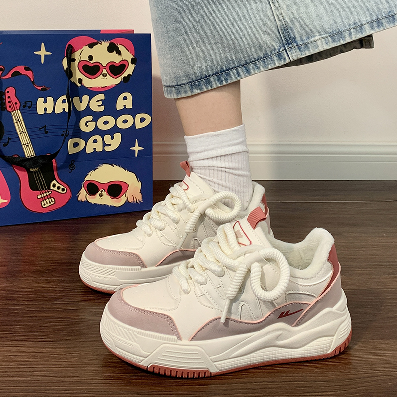 (W) Warrior Low-Top 'Faux Leather Velvet-Lined Warmth' 圖 20