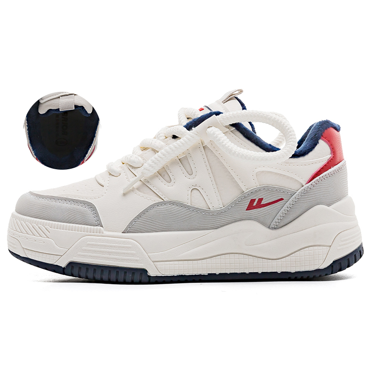 (W) Warrior Low-Top 'Faux Leather Velvet-Lined Warmth' 圖 22