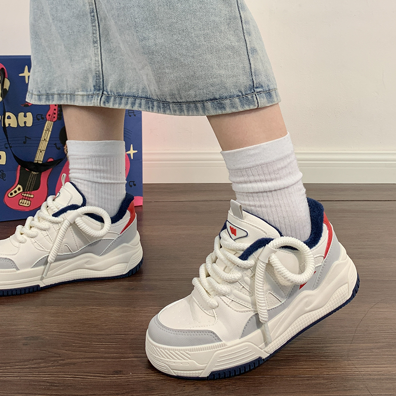 (W) Warrior Low-Top 'Faux Leather Velvet-Lined Warmth' 圖 29