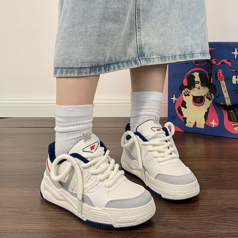 (W) Warrior Low-Top 'Faux Leather Velvet-Lined Warmth' 圖 30