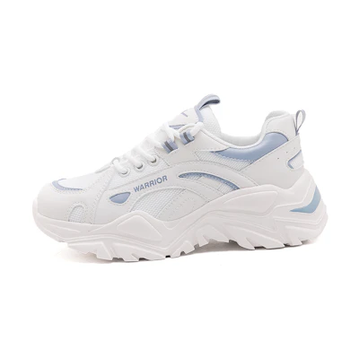 (W) Warrior Low-Top 'Spliced Versatile Trend White Blue'