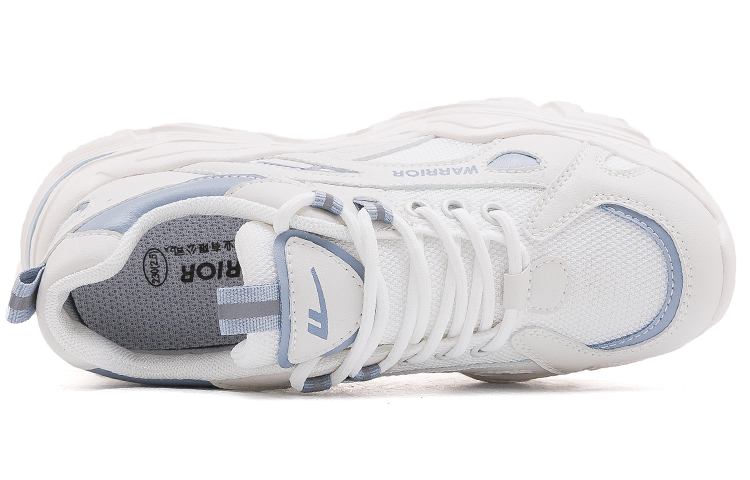 (W) Warrior Low-Top 'Spliced Versatile Trend White Blue' 圖 3