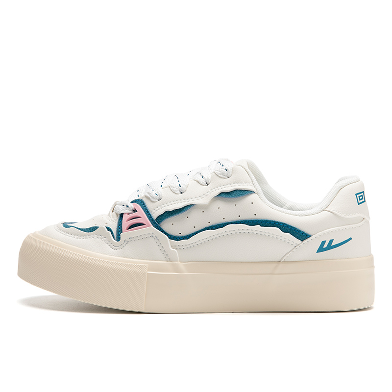 (Women) Warrior Low-Top 'White and Baby Blue' WXY-E406MJ01