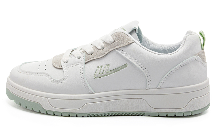 (W) Warrior Low-Top Casual Sneakers 'White Green Korean Edition'