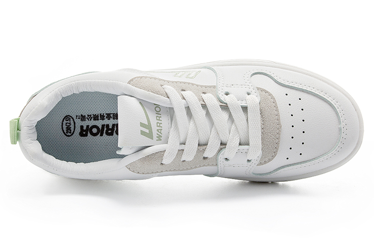 (W) Warrior Low-Top Casual Sneakers 'White Green Korean Edition' 圖 3
