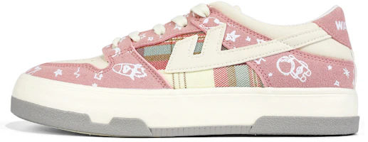 (Women) Warrior Low-Top Casual Sneakers Women’s Pink Beige Lightweight Classic Shoes WXY-D312G02 Pink Rice (Women) Warrior Low-Top Casual Sneakers Women’s Pink Beige Lightweight Classic Shoes WXY-D312G02 Pink Rice