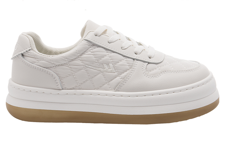 Order (W) Kasut Warrior Low-Top Platform 'Beige' WXY(S)-0451M01