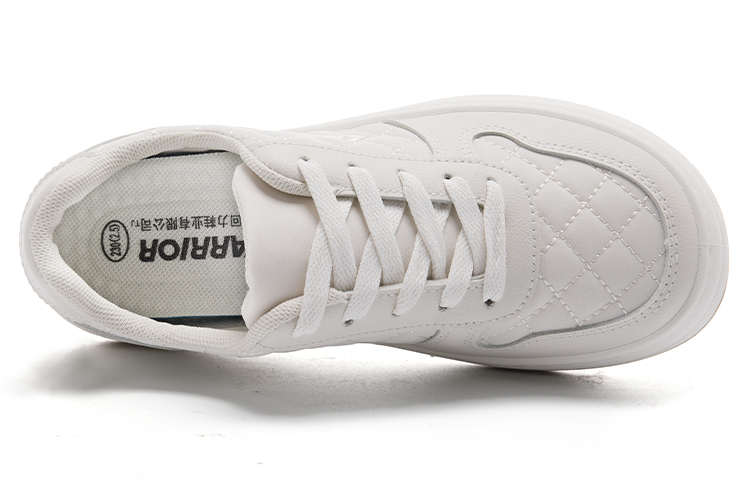 Lookbook (W) Kasut Warrior Low-Top Platform 'Beige' WXY(S)-0451M01