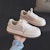 (W) Kasut Warrior Low-Top Platform 'Beige' WXY(S)-0451M01