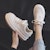 (W) Kasut Warrior Low-Top Platform 'Beige' WXY(S)-0451M01