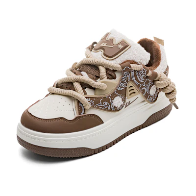 (W) Warrior Low-Top Sneaker 'Thick Sole Warm Cotton'