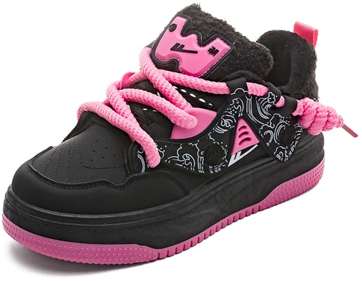 (W) Zapatillas Warrior Low-Top 'Suela Gruesa Algodón Caliente' WBX-322M 3