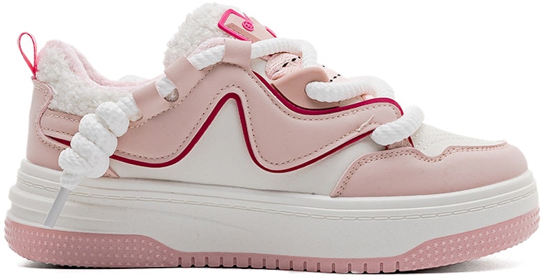 (W) Zapatillas Warrior Low-Top 'Suela Gruesa Algodón Caliente' WBX-322M 25