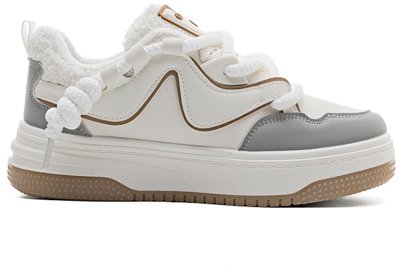 (W) Zapatillas Warrior Low-Top 'Suela Gruesa Algodón Caliente' WBX-322M 45