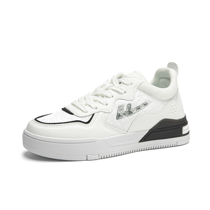 (W) Warrior Low-Top Sneakers 'Patchwork Black and White' 圖 3