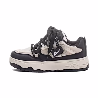 (W) Warrior Low 'Beige Black'