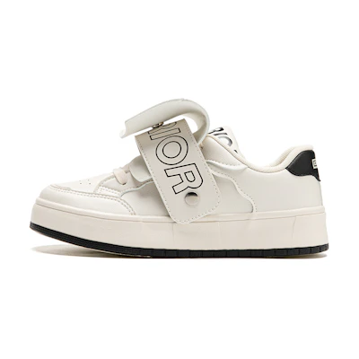 (W) Warrior Low 'Beige Black Patchwork'