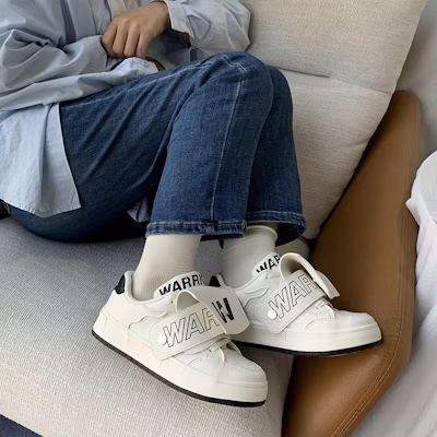 (W) 战士低帮'米色黑色拼接' WXY-F197MJ03 Cheap (W) 战士低帮'米色黑色拼接' WXY-F197MJ03