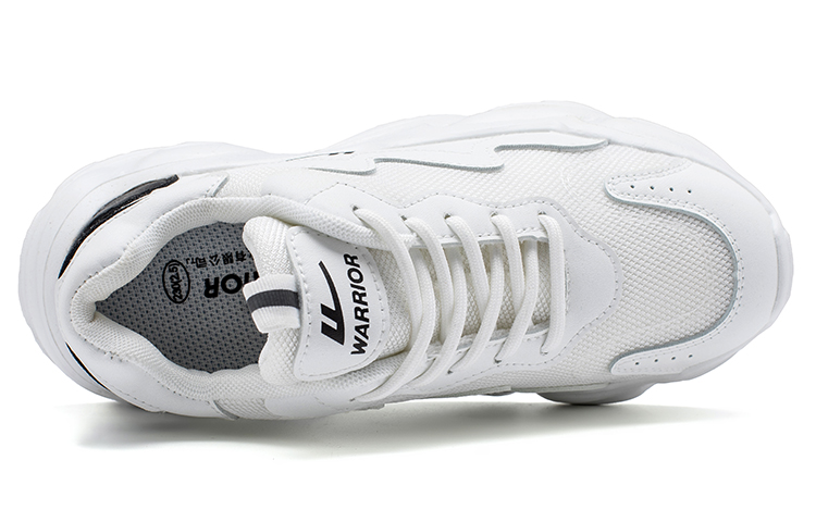 (W) Warrior Low 'Breathable Trend Dad Shoe White Black' 圖 3