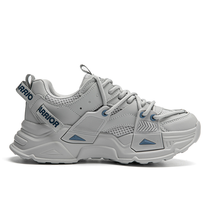 (W) Warrior Low 'Patchwork Grey' 圖 2