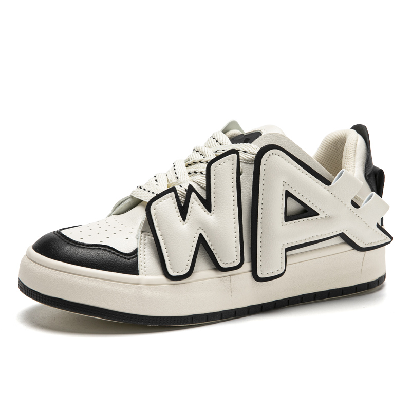 Lookbook (W) Warrior Low 'Retro Hong Kong Patchwork Abjad' WXY-F198MJ03