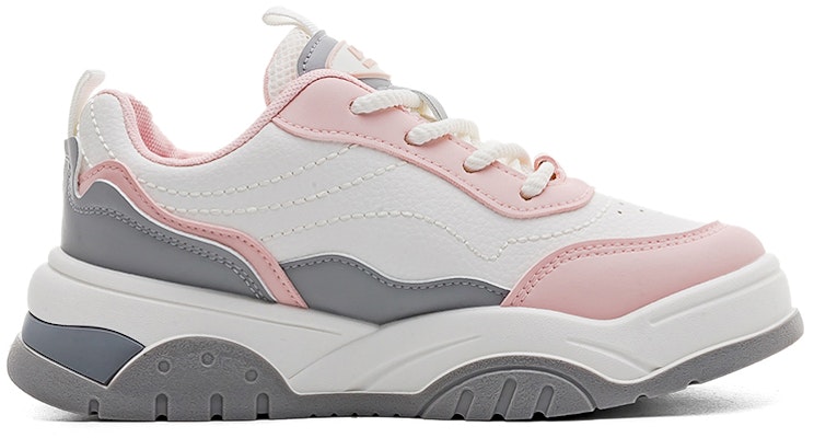 (Women) Warrior Low 'Synthetic Leather White Platform' WXY(S)-3407L 4