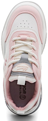 (Women) Warrior Low 'Synthetic Leather White Platform' WXY(S)-3407L 6