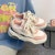 (W) Warrior Low 'Kulit Sintetik Platform Putih' WXY(S)-3407L