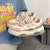 (W) Warrior Low 'Kulit Sintetik Platform Putih' WXY(S)-3407L