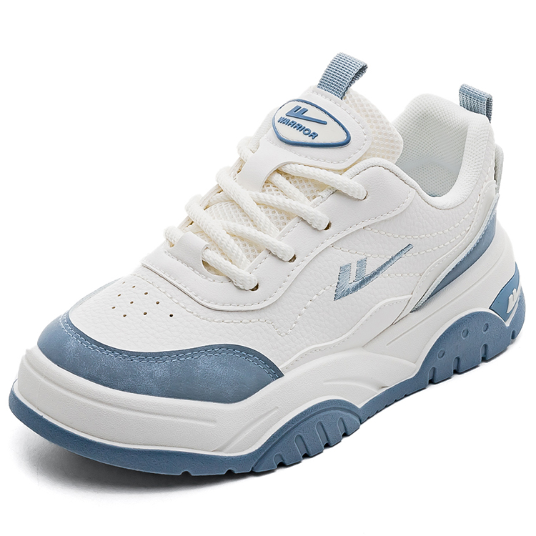 Lookbook (Women) Warrior Low 'Synthetic Leather White Platform' WXY(S)-3407L