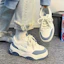Details for (Women) Warrior Low 'Synthetic Leather White Platform' WXY(S)-3407L
