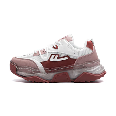 (W) Warrior Low 'White Pink'