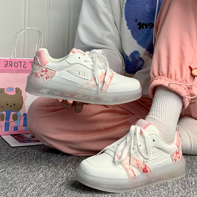 (W) Warrior Low 'White Pink Jelly Bottom' 圖 11