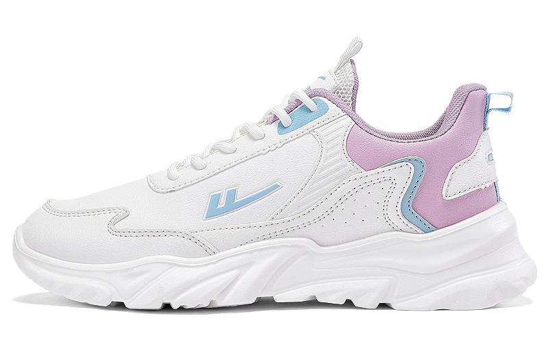 (W) Warrior Low 'White Purple'