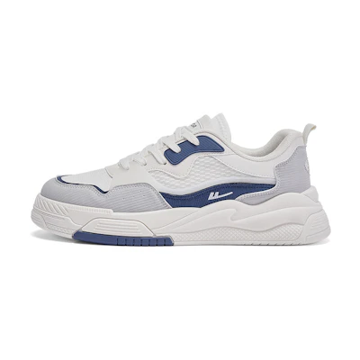 (W) Warrior Low Top 'Beige Blue'